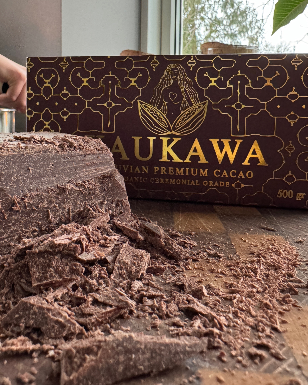 Organic Ceremonial Grade Peruvian Premium Cacao Block 500g