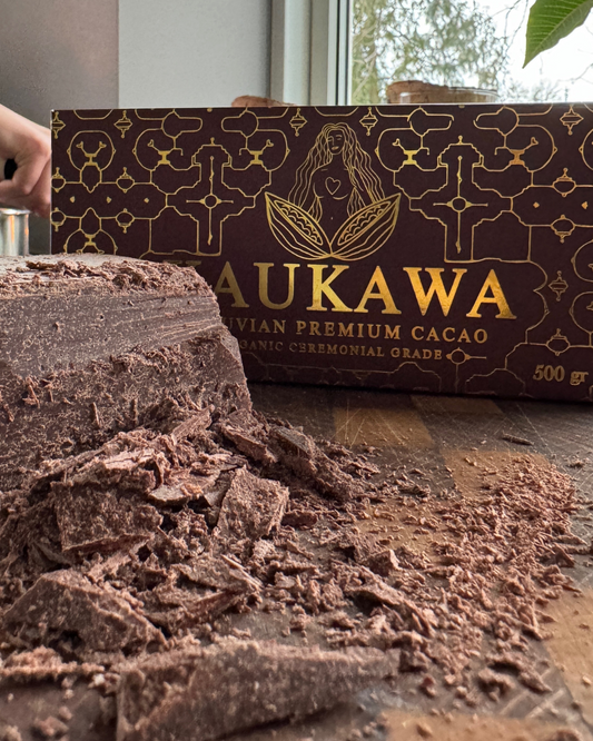 Organic Ceremonial Grade Peruvian Premium Cacao Block 500g