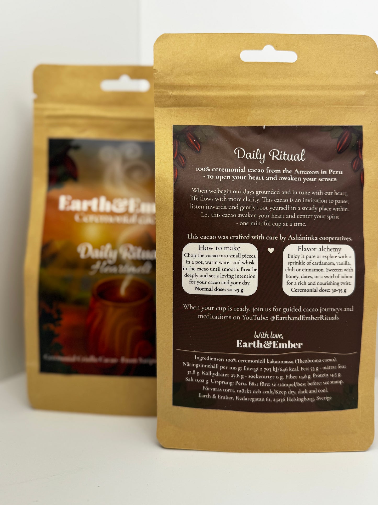 Limited Edition Ceremonial Cacao – Asháninka Criollo (Satipo, Peru)